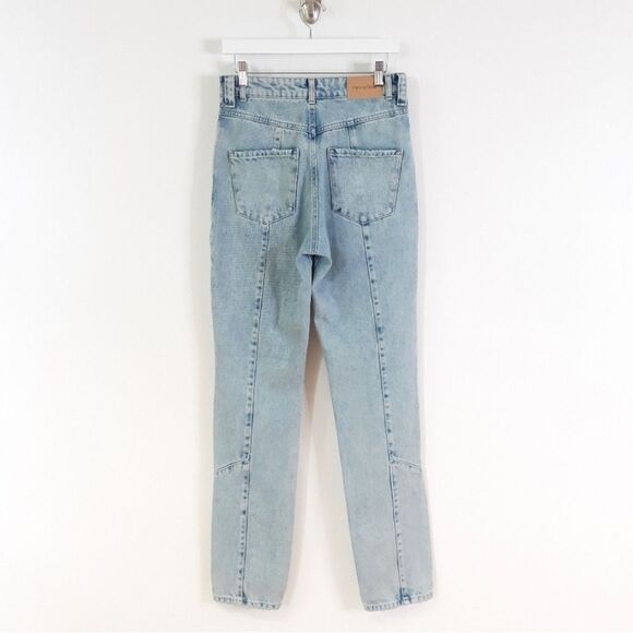 Retrofete Taylor Jeans Revolve in Light Wash Denim - Picture 6 of 10